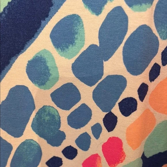 Lilly Pulitzer Georgia May Palazzo pants Ocean Jewels size XL - Picture 3 of 5